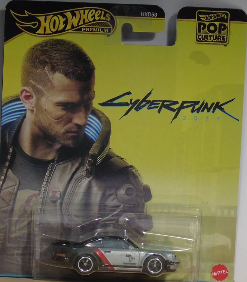 Hot Wheels Premium Pop Culture CyberPunk 2077 Porsche 911 Turbo 930